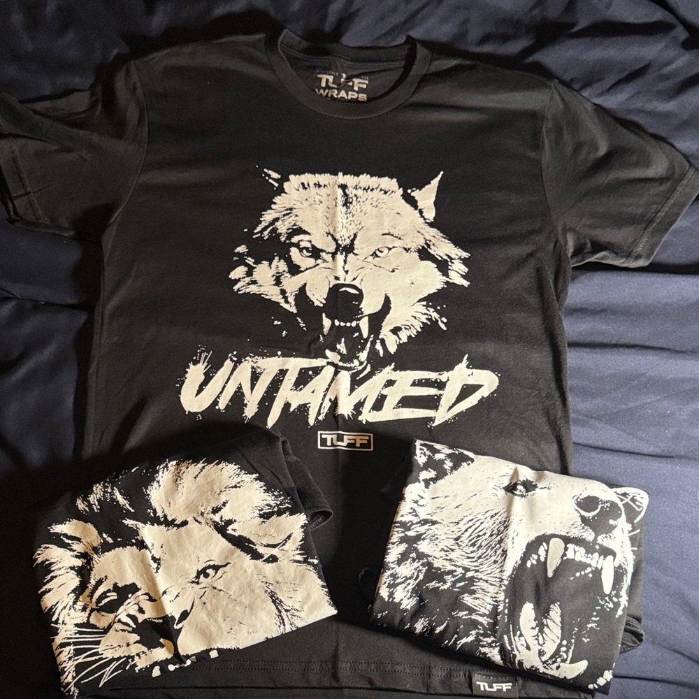 TUFFWRAPS Savage Tees - Set of 3 Gym Shirts